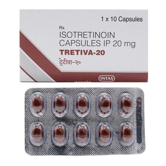 Tretiva 20 Mg Soft Capsule (Isotretinoin)